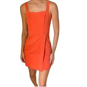🔥🍁NWT! DILLARDS COPPER KEY ORANGE JEAN DRESS🍁🔥